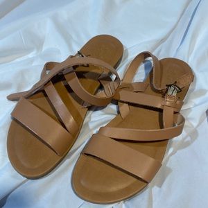Seychelles leather sandals brand new